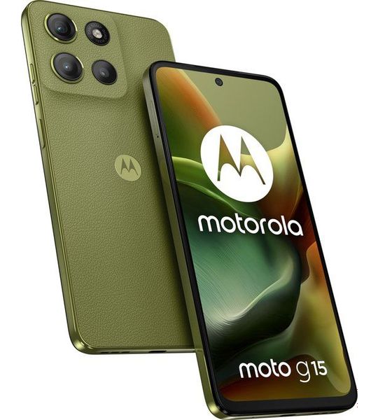 Motorola Moto G15 - 128 Gb Iguana Green Groen