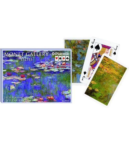 Piatnik Monet Lillies Speelkaarten - Double Deck