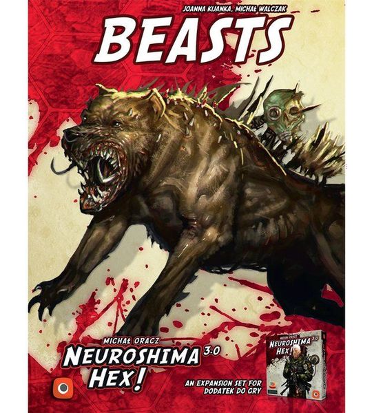 Neuroshima HEX 3.0 Beasts - Uitbreiding - Engels