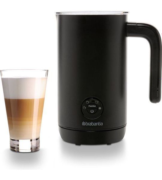 Brabantia Bbek1047 Melkopschuimer Zwart