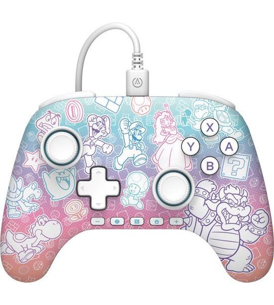 PowerA Controller Nsw2- Mushroom Kingdom  Nintendo Switch 2 Zwart