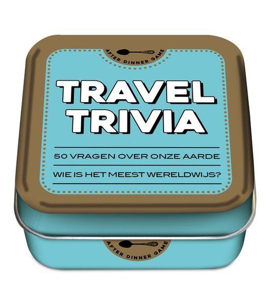 After dinner games - Travel trivia