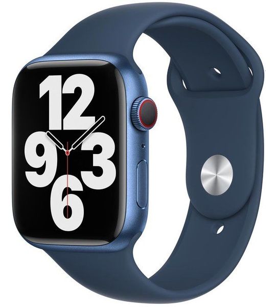 Apple 41 mm Abyss Blue Sportbandje Regular