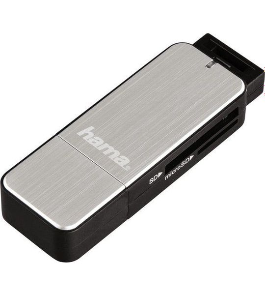 Hama Usb 3.0 Cardreader Zilver