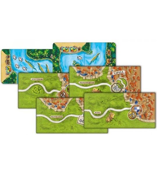 Carcassonne Mini Uitbreiding - De Markten van Leipzig