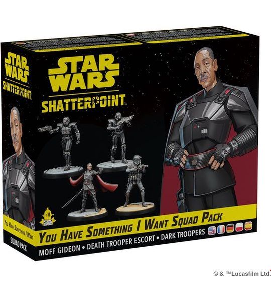 Star Wars Shatterpoint You Have Something I Want Squad Pack uitbreiding (ENG)