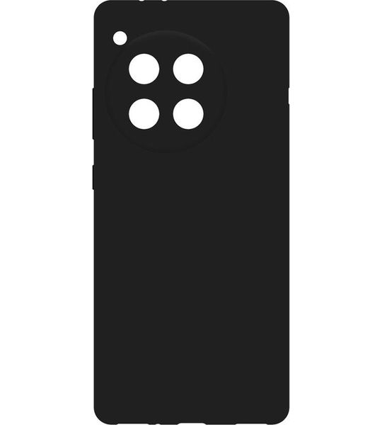 Just in Case Soft Design OnePlus 12R Back Cover Zwart