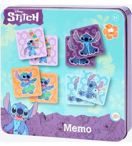 Disney Lilo & stitch memory - Disney spel in blik - educatief spel - kaartspel