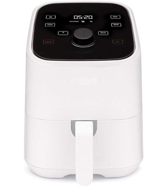 Mini airfryer - Airfryer klein - Wit - 29cm x 23cm x 28cm