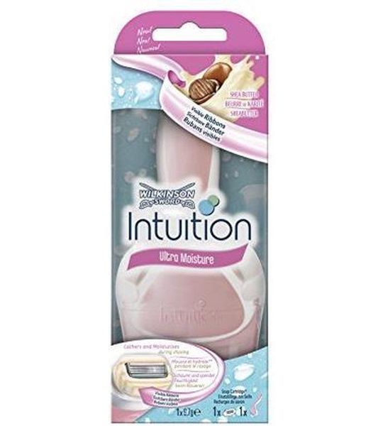 Stuk Wilkinson Intuition Ultra Moisture Shea Butter Apparaat  1 mesje