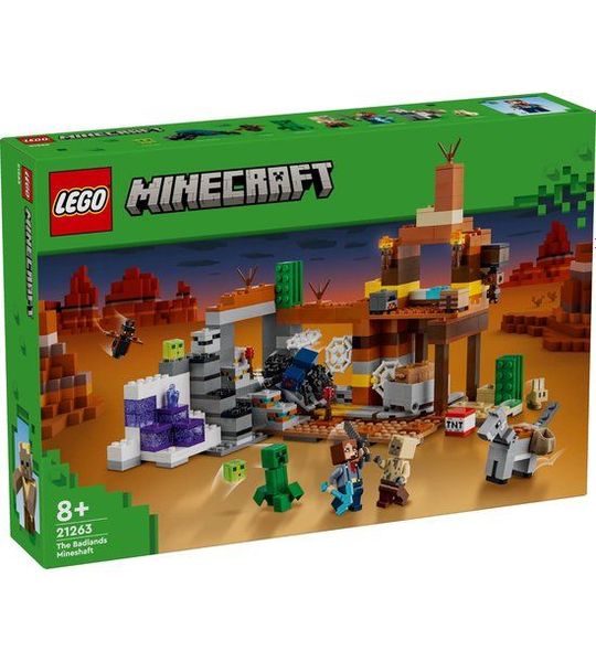 LEGO Minecraft® De woestenijmijnschacht 21263