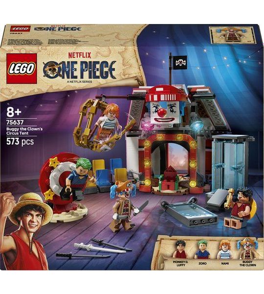 LEGO® ONE PIECE Circustent van Buggy de Clown Bouwset - 75637
