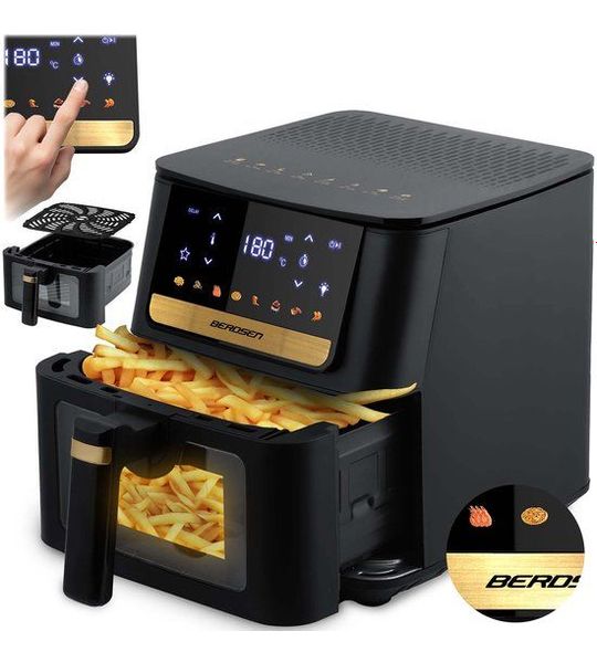 Berdsen BD-655 - Airfryer - 6,5L - 1700W - Touchscreen
