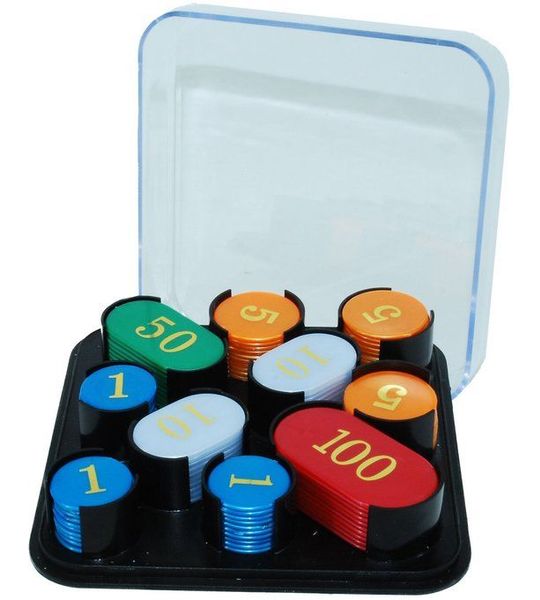 Roulette Chips 100 Stuks