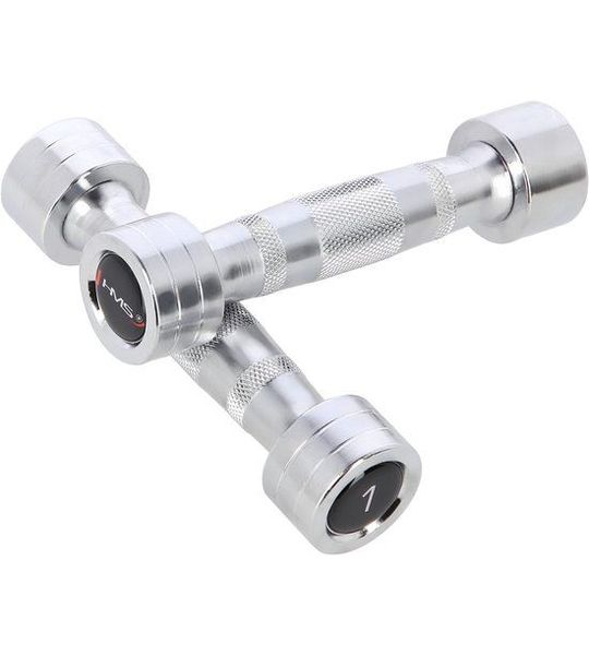HMS Fitness Chroom Dumbbell Set - 2 x 1 kg