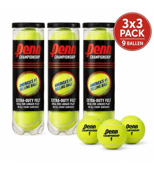 Tennisbal 3-delig Championship Penn