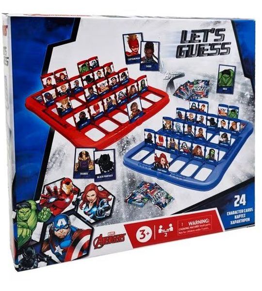Marvel - Wie is het - Spel - Guess Who - Wie ben ik - Hulk - Black Panther -