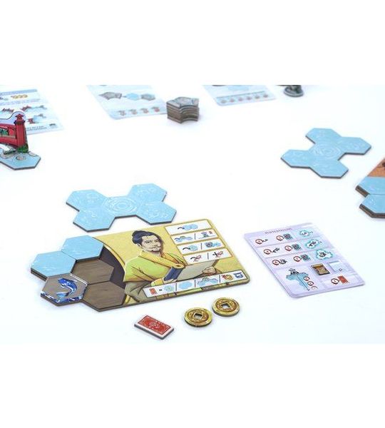 999 Games - Koi - toegankelijk familiespel - Bouw je eigen Japanse tuin!