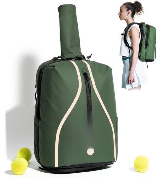 Tennistas Dames - Groente - ‎39cm x 26cm x 22cm - Tenniszak - Tennistas kin