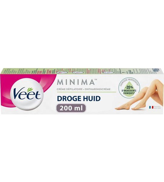 200ml Veet Ontharingscreme Minima Droge Huid