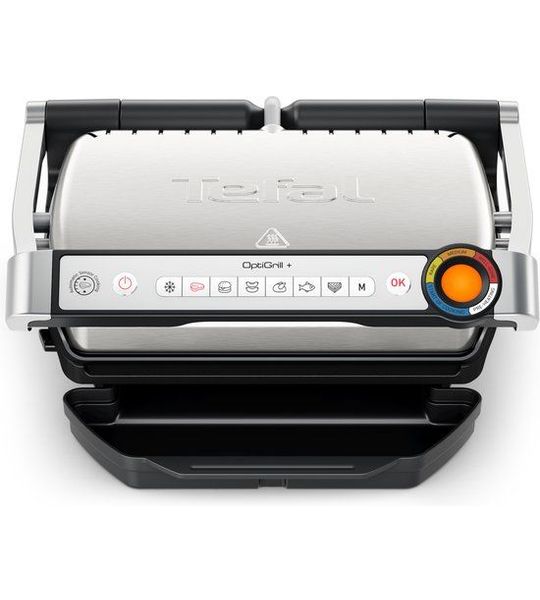Tefal Gc718d Optigrill+ Contactgrill Zilver