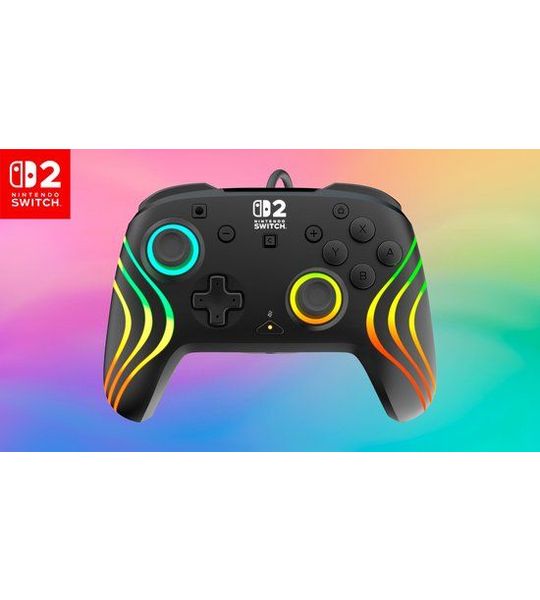 Turtle Beach Afterglow Wave Wired - Black Controller Nintendo Switch 2 Zwart