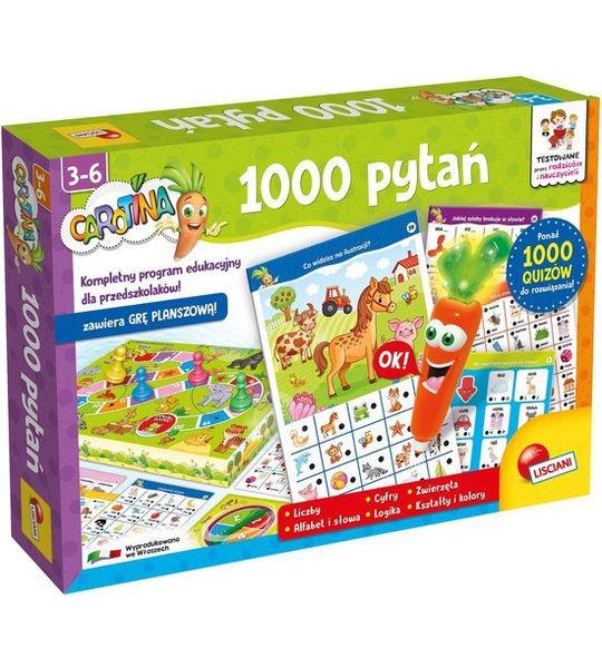 Carotina - Set van 10 educatieve spellen voor jongste kinderen