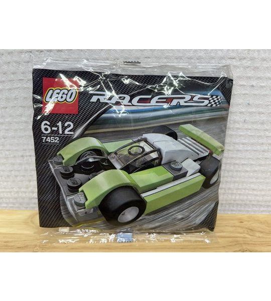 Lego 7452 Racers - Lime / Black Racer (Polybag)