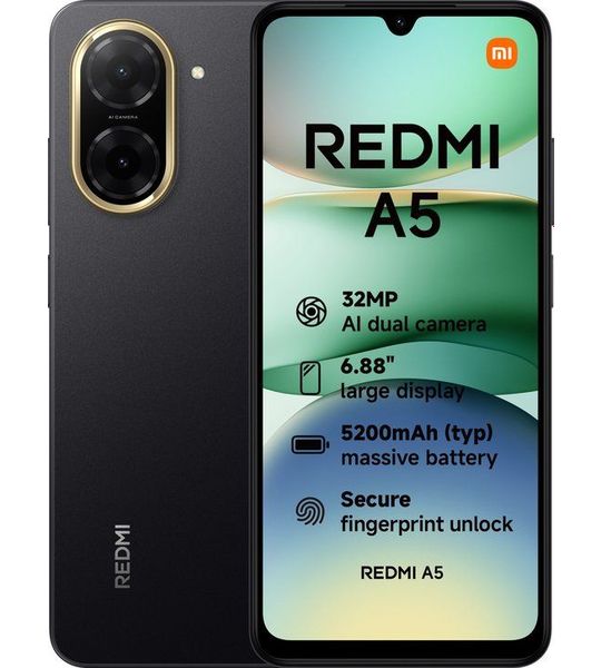 Xiaomi Redmi A5 3gb Ram 64gb Rom Zwart - 64 Gb