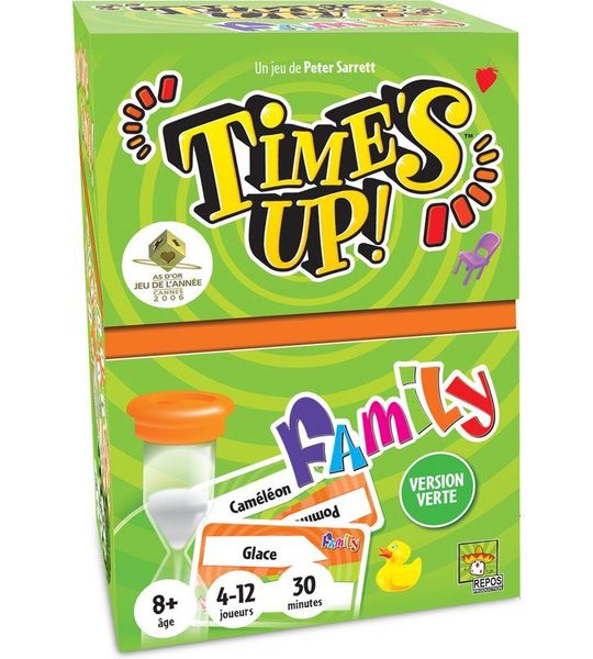 Repos Production Time’s Up Family Bordspel Familie