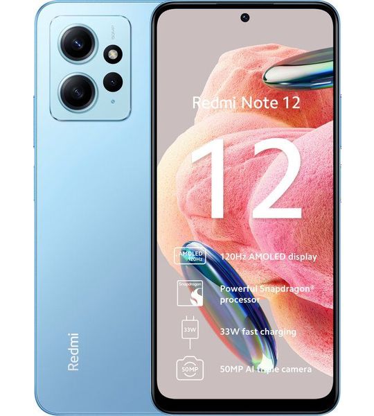 Xiaomi Redmi Note 12 - 128 Gb Blauw