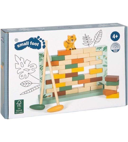 Small Foot - Houten Wiebelmuur Safari FSC