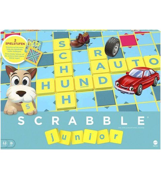 Mattel Games Scrabble Junior Board game Word
