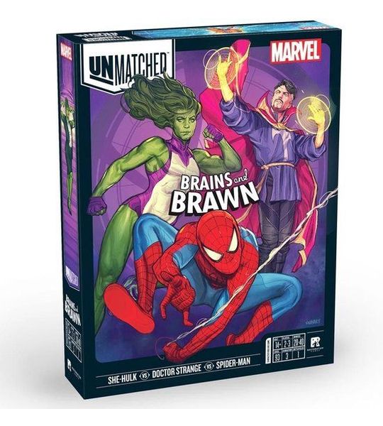 Unmatched Marvel: Brains & Brawn - Bordspel (ENG)