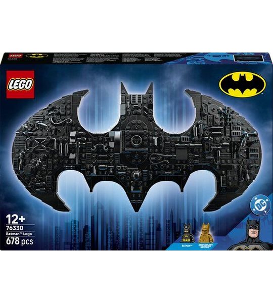 LEGO DC Batman: Batman Logo Bouwpakket voor Kinderen - 76330