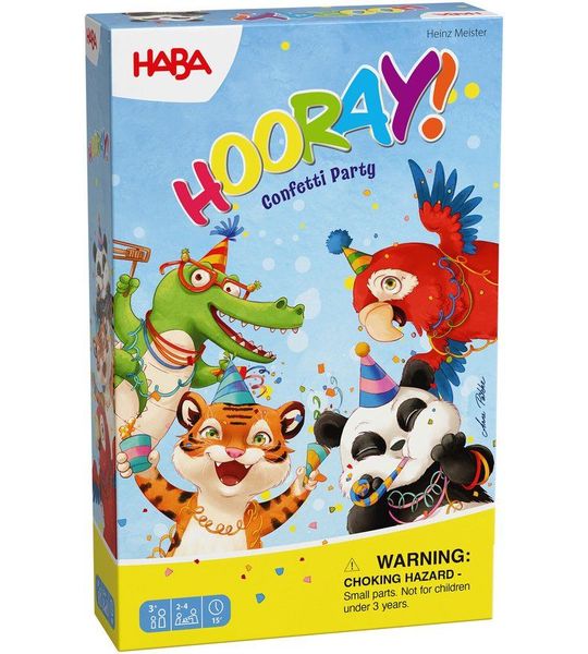 Haba | Bordspel Hoera! Het Regent Confetti Een Kleurrijk Spel