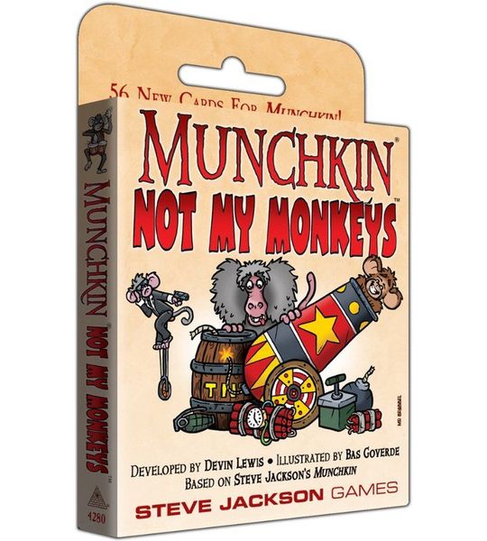 Munchkin Not My Monkeys - Kaartspel - Uitbreiding - Engels