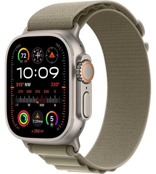 Apple 49 Mm Olive Alpine-bandje - Medium