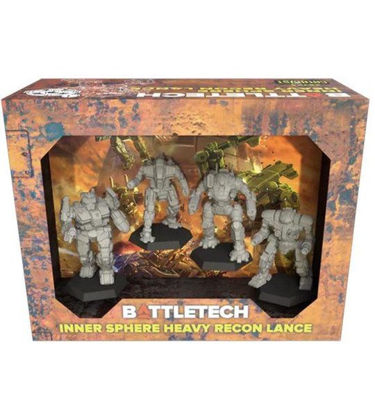 BattleTech: Inner Heavy Recon Lance - Miniatures - Catalyst Game Labs