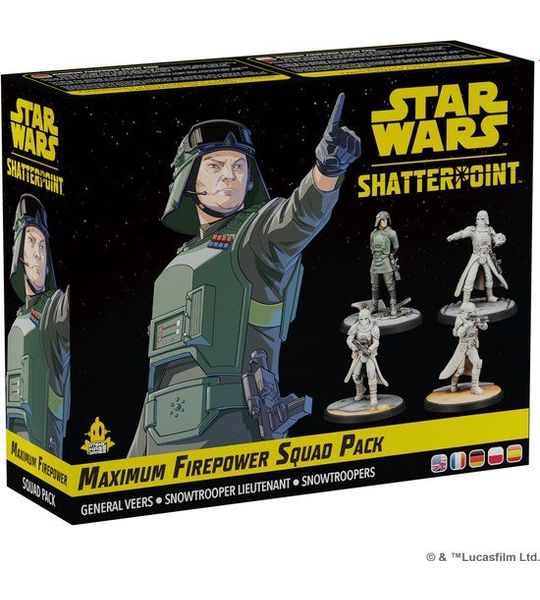 Star Wars Shatterpoint Maximum Firepower Squad - EN/FR/DE/PL/ES
