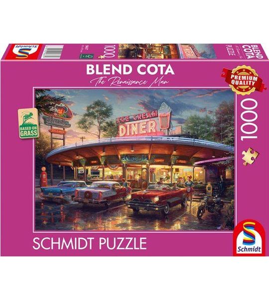 Blend Cota - American diner, 1000 stukjes - Puzzel