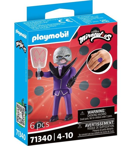 PLAYMOBIL Miraculous: Hawk Moth - 71340