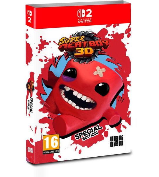 Media Interactive And More Super Meat Boy 3d - Special Edition Switch 2