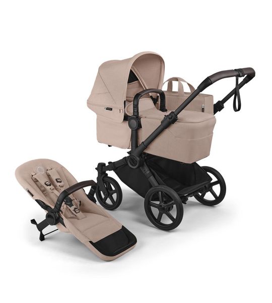 Kinderwagen Bugaboo Donkey6 Mono Complete Black/Desert Taupe Melange