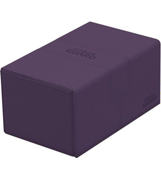 Twin Flip`n`Tray 160+ XenoSkin Monocolor Purple (Ultimate Guard) (Storage Box)