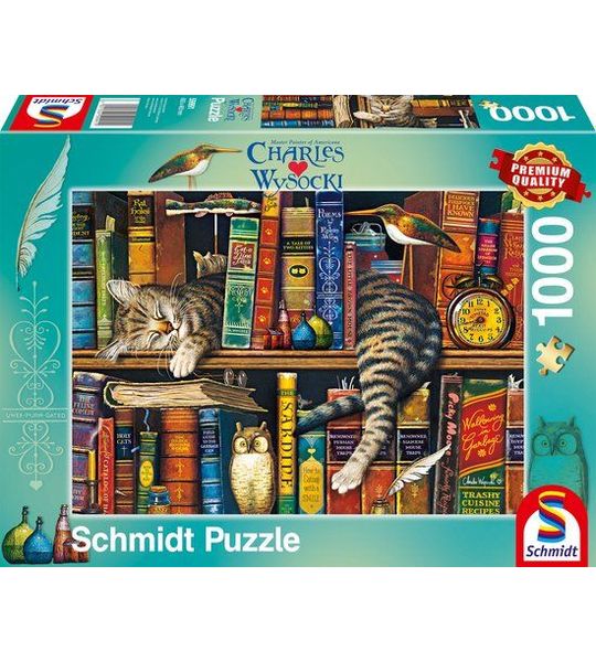 Frederick de letterkundige  1000 stukjes - Puzzel