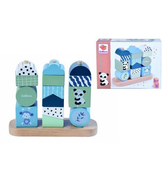 Eichhorn Houten Stapelpuzzel Panda 15dlg.