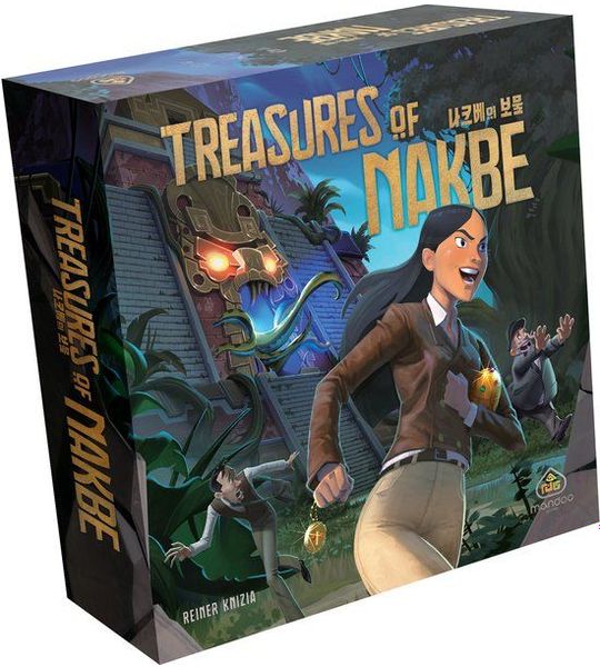 Treasures of Nakbe - Bordspel - Engelstalig - Mandoo Games