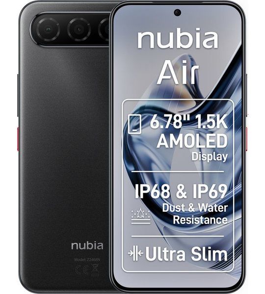 Zte Nubia Air - 256 Gb Zwart