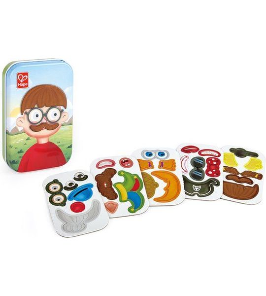 Hape Magnetisch Grappig Gezicht (4 stuks)